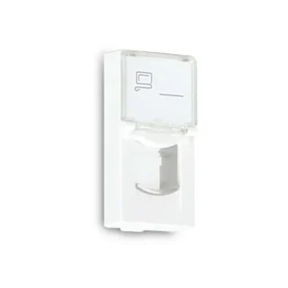 ADAPTER GETFORT 1 MOD 1XRJ45 MOSAIC 22.5x45mm