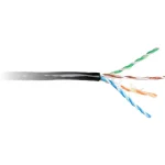 KABEL SKRĘTKA GETFORT CAT.6 U/UTP UV ŻELOWANY 1m