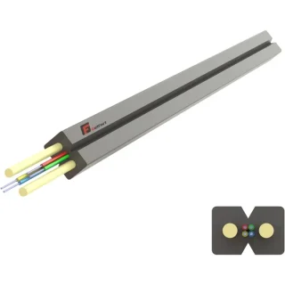 Kabel światłowodowy GETFORT FRP 2J LSOH (Indoor FTTH) 1m