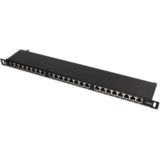 PATCH PANEL FTP CAT.5E 24 PORTY 0.5U PGF-5EFTP24-B8 GETFORT