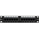 Patch Panel Getfort 10 cali 12 portów PGF-5EUTP12-B4