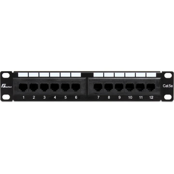 Patch Panel Getfort 10 cali 12 portów PGF-5EUTP12-B4 1 Patch Panel Getfort 10 cali 12 portów PGF-5EUTP12-B4