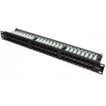PATCH PANEL UTP CAT.5E 48 PORTÓW PGF-5EUTP48-B9 GETFORT