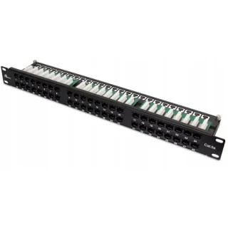 PATCH PANEL UTP CAT.5E 48 PORTÓW PGF-5EUTP48-B9 GETFORT