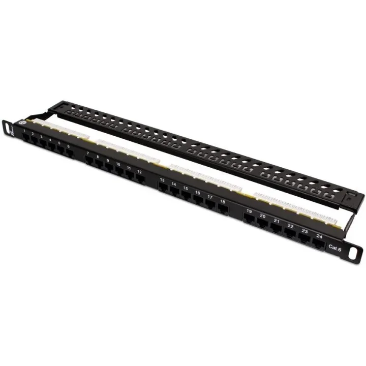 PATCH PANEL UTP CAT.6 24 PORTY 0.5U PGF-6UTP24-B7 GETFORT 1 PATCH PANEL UTP CAT.6 24 PORTY 0.5U PGF-6UTP24-B7 GETFORT