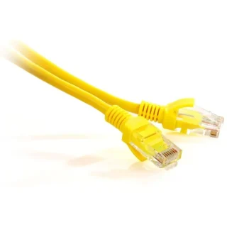 PATCHCORD SKRĘTKA GETFORT CAT.5E UTP 0,5m żółty