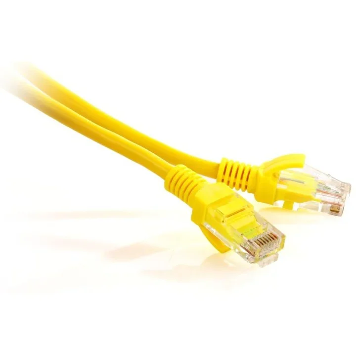 PATCHCORD SKRĘTKA GETFORT CAT.5E UTP 0,5m żółty 1 PATCHCORD SKRĘTKA GETFORT CAT.5E UTP 0,5m żółty
