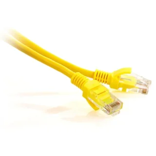 PATCHCORD SKRĘTKA GETFORT CAT.5E UTP 5m żółty