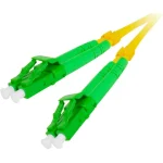 PATCHCORD ŚWIATŁOWODOWY GETFORT SM LC/APC-LC/APC DUPLEX 2M