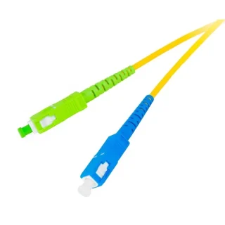 PATCHCORD ŚWIATŁOWODOWY GETFORT SM SC/UPC-SC/APC SIMPLEX 3M