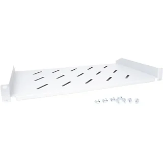 Półka rackowa uniwersalna Getfort 19 cali 1U 270mm Szara
