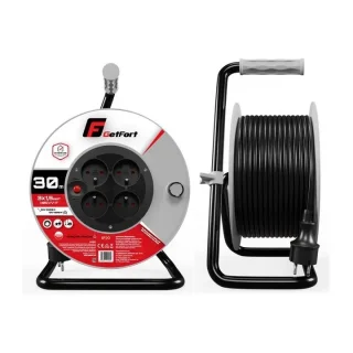 Przedłużacz bębnowy Getfort C30 3x1,5 H05VV-F 30m