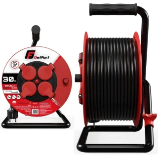 Przedłużacz bębnowy Getfort P30 3x1,5 H05RR-F 30m