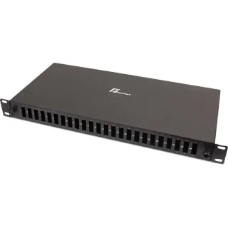 PRZEŁĄCZNICA ŚWIATŁOWODOWA GETFORT 1U 19 Cali 24XSC DUPLEX STAŁA