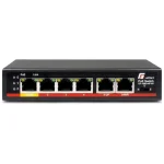 SWITCH POE GETFORT 4FE x POE + 2FE UPLINK 65W