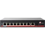 SWITCH POE GETFORT 8+1+SFP Gigabit Ethernet 120W