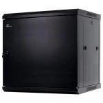 SZAFA RACK GETFORT 19 CALI 12U 600X450 WISZĄCA DRZWI STALOWE
