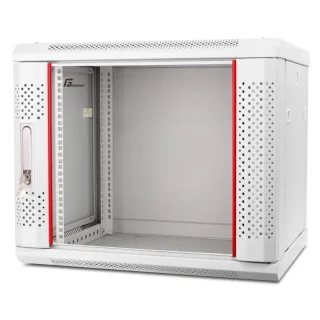 SZAFA RACK GETFORT 19 CALI 9U 600X600 WISZĄCA SZARA