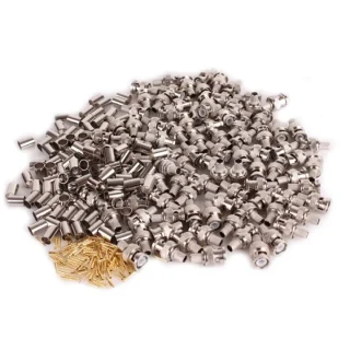 WTYK BNC ZACISKANY NA RG6 U GETFORT BNC-ZAC-RG6 U 100szt.