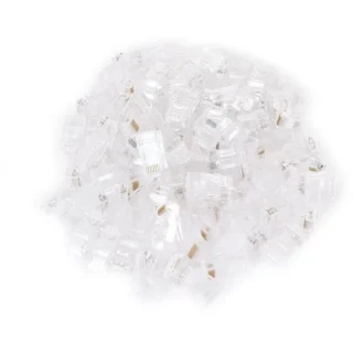 WTYK SIECIOWY PRZELOTOWY GETFORT RJ45 CAT.6 8P8C (100szt)