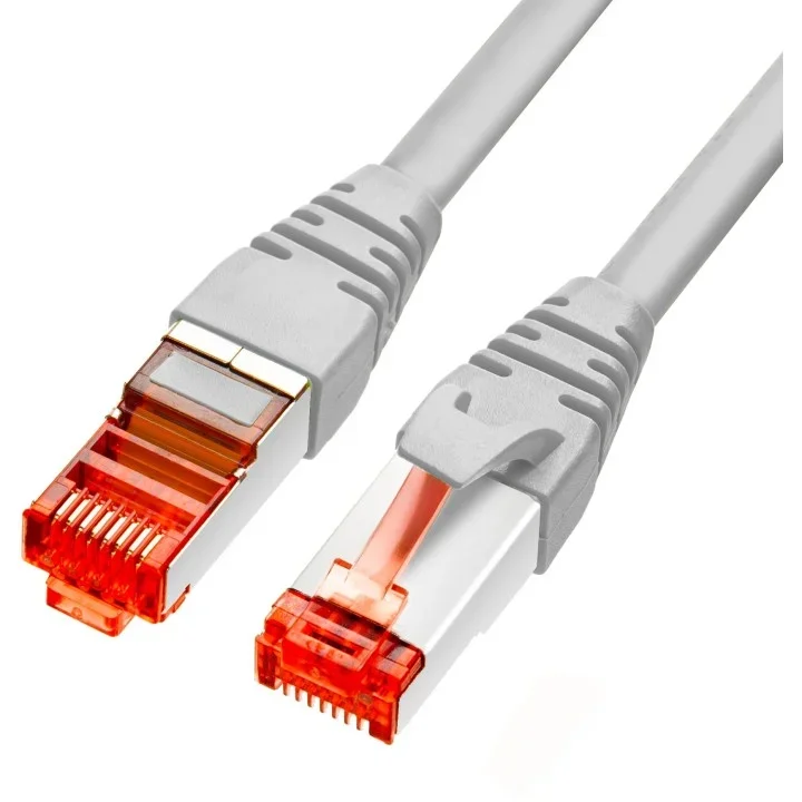 PATCHCORD SKRĘTKA GETFORT CAT.6A S/FTP LSOH 0,25m szary 1 PATCHCORD SKRĘTKA GETFORT CAT.6A S/FTP LSOH 0,25m szary