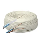 Przewód kabel koncentryczny z zasilaniem do CCTV BIAŁY K60+2x0,5mm2 GETFORT 100m