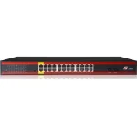 SWITCH POE GETFORT 24GE+2SFP Gigabit 400W