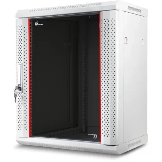 SZAFA RACK GETFORT 19 CALI 12U 600X600 WISZĄCA SZARA