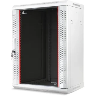 SZAFA RACK GETFORT 19 CALI 15U 600X600 WISZĄCA SZARA