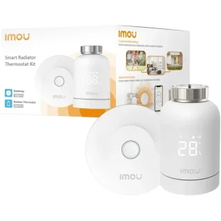 Zestaw Thermo Imou termostat i bramka KIT-TRV1-EU-2