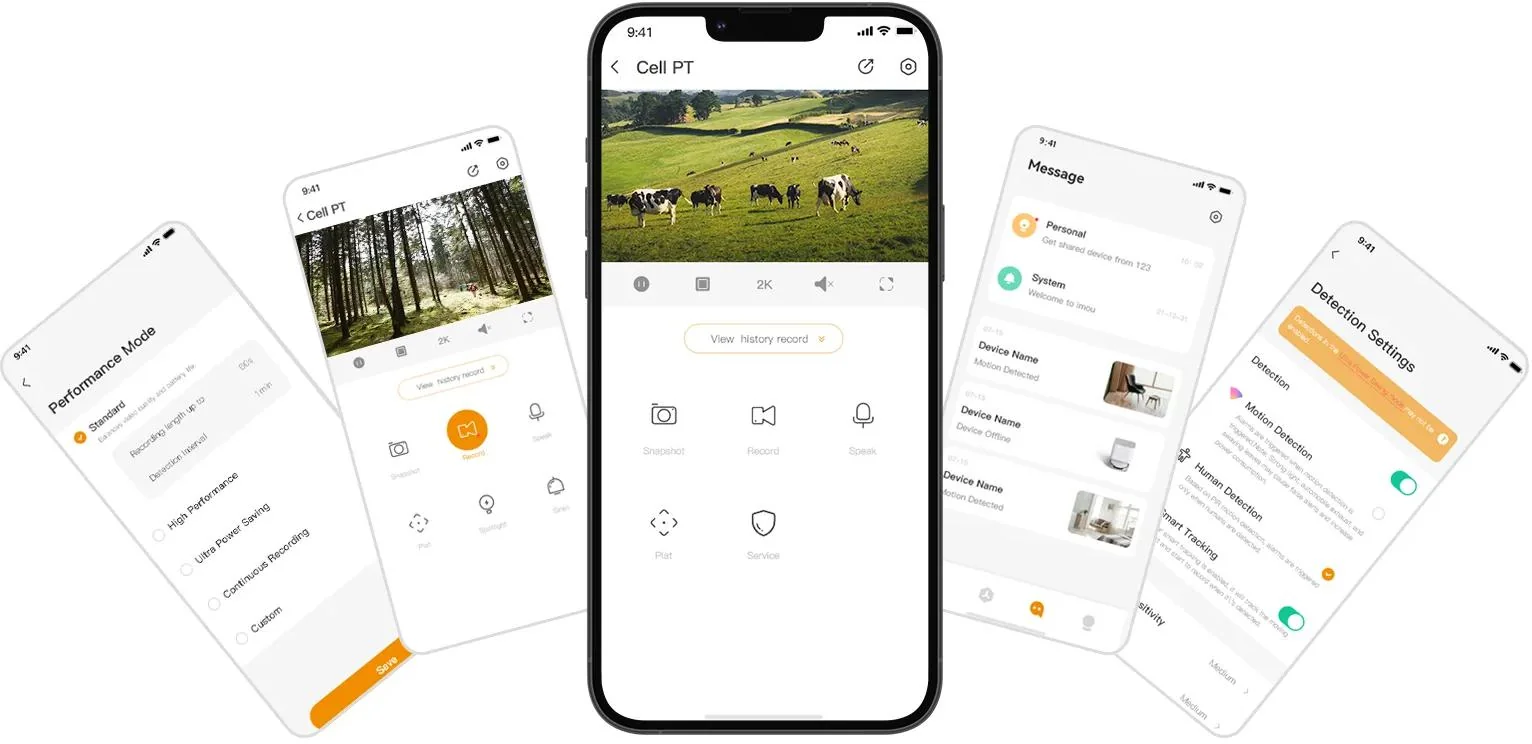 Kamera IP Imou Cell PT 4G kit 3MP bateryjna z panelem solarnym 2 Kamera IP Imou Cell PT 4G kit 3MP bateryjna z panelem solarnym - obrazek 2