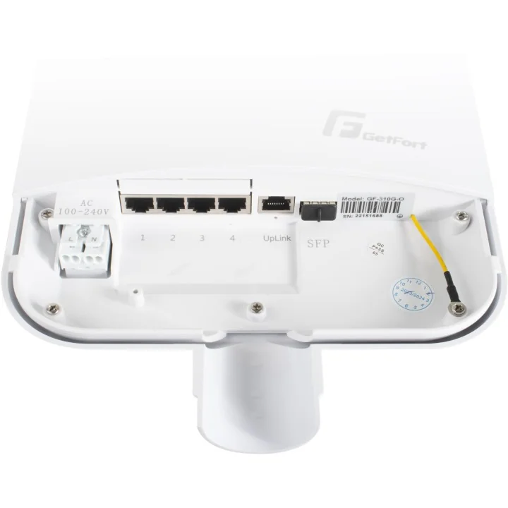 SWITCH POE GETFORT 4GE+1GE+1SFP Outdoor IP65 - obrazek 4