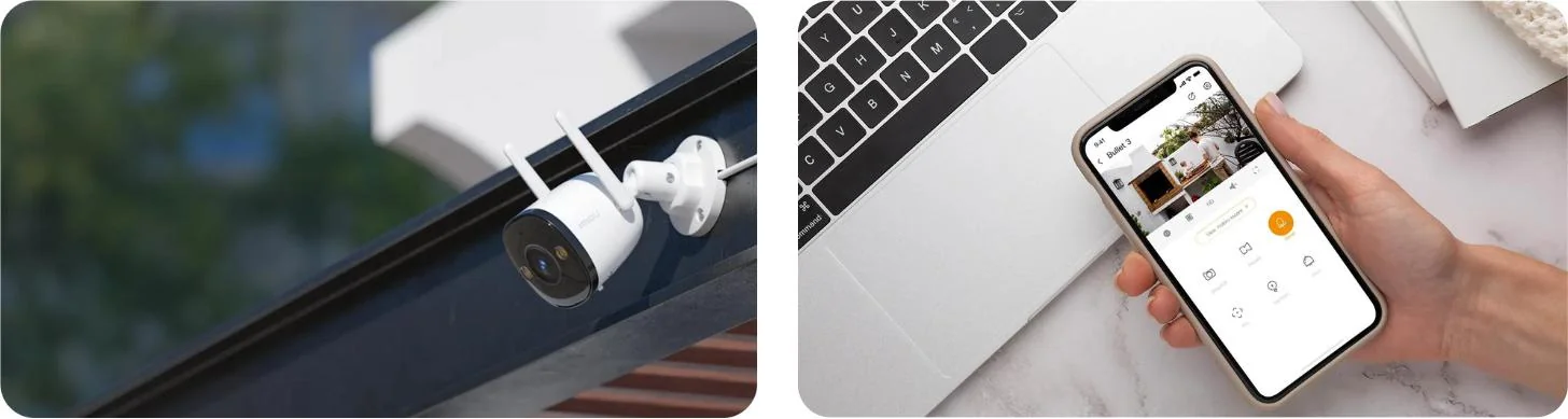 Zestaw 4 kamer IP Imou bullet 3 5MP z chmurami Imou Protect 4 Zestaw 4 kamer IP Imou bullet 3 5MP z chmurami Imou Protect - obrazek 4