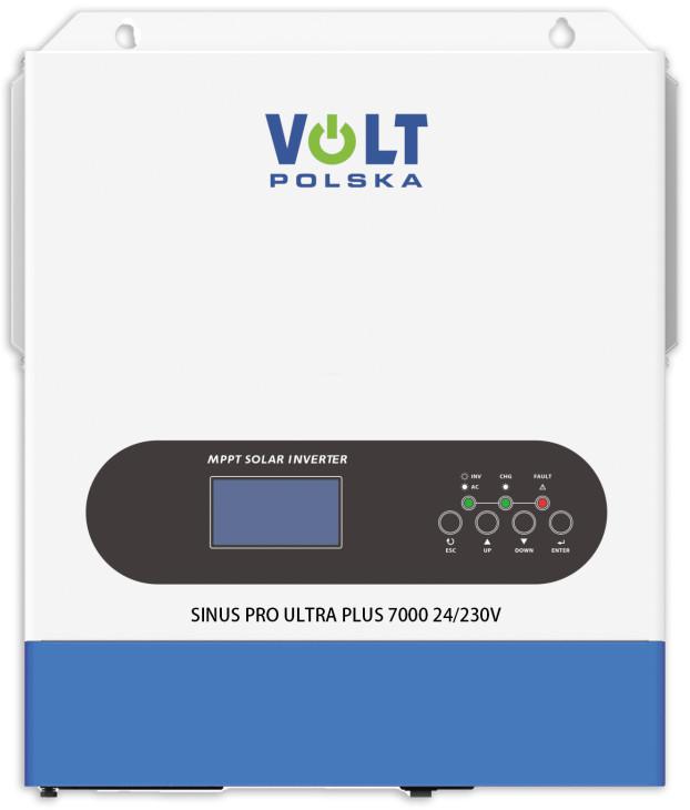 Przetwornica Inwerter solarny Volt Polska SinusPro ULTRA PLUS 7000 24/230V (3500/7000W) Wi-Fi + 100A MPPT (60-500V) - obrazek 2