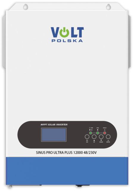 Przetwornica Inwerter solarny Volt Polska SinusPro ULTRA PLUS 12000 48/230V (6200/12000W) Wi-Fi + 120A MPPT (60-500V) - obrazek 2