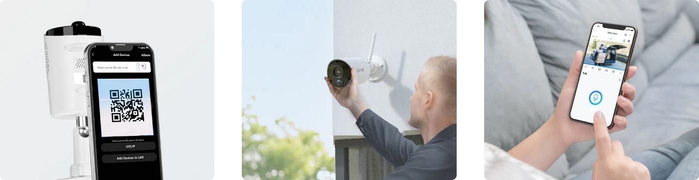 Kamera IP Reolink Argus Series B320 bateryjna 3MP Wi-Fi 2 Kamera IP Reolink Argus Series B320 bateryjna 3MP Wi-Fi - obrazek 2