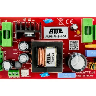 Zasilacz buforowy SMPS 24V 3A 72W ATTE AUPS-70-240-OF