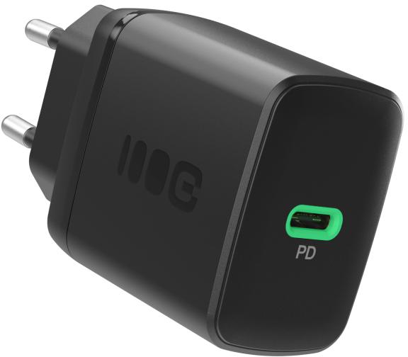 ŁADOWARKA SIECIOWA Greencell PowerSource Solo30 30W 1xUSB-C PD 3.0 QC 4.0+ czarna - obrazek 3