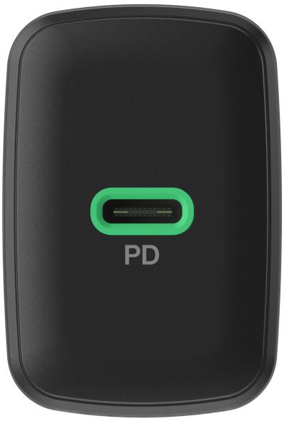 ŁADOWARKA SIECIOWA Greencell PowerSource Solo30 30W 1xUSB-C PD 3.0 QC 4.0+ czarna - obrazek 4