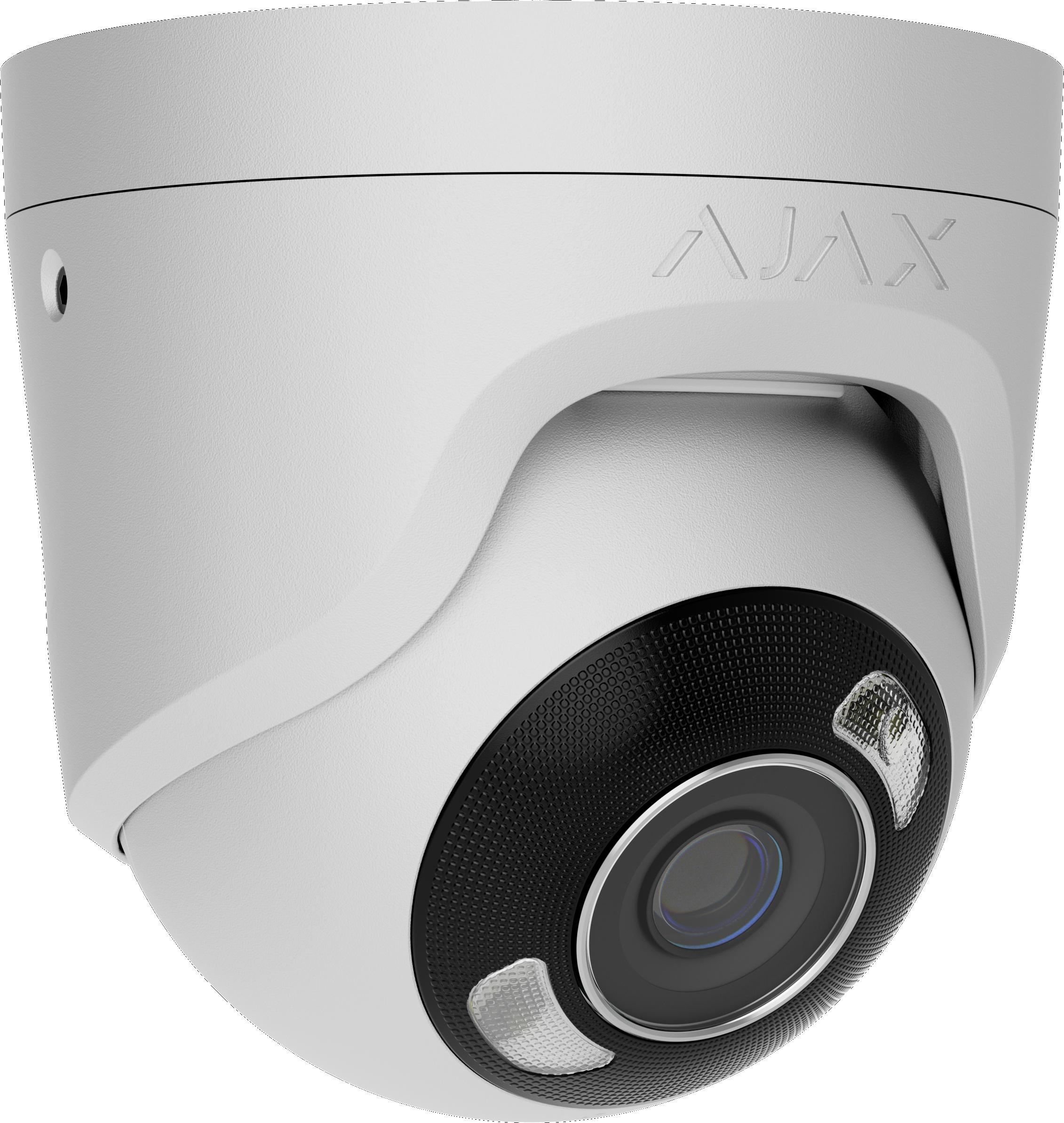 Ajax Kamera HL - kopułka (metalowa) TurretCam (8 Mp/2.8 mm) (8EU) - white 1 1d969b42f0256f516154756604edcbc1