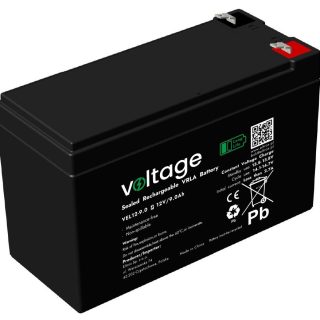 Akumulator AGM Voltage Long Life 12V 9Ah VEL12-9.0 (Żywotność 15 lat)