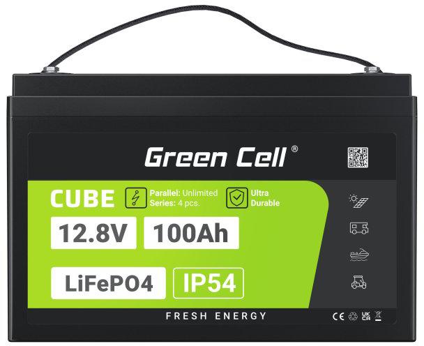 AKUMULATOR LITOWO-ŻELAZOWO-FOSFORANOWY LiFePO4 Green Cell Cube 12.8V 100Ah LFPGC12V100AH - obrazek 6