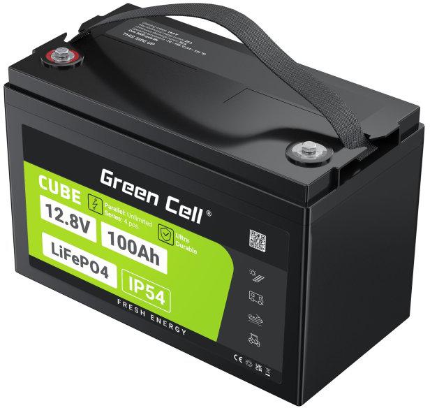 AKUMULATOR LITOWO-ŻELAZOWO-FOSFORANOWY LiFePO4 Green Cell Cube 12.8V 100Ah LFPGC12V100AH - obrazek 4