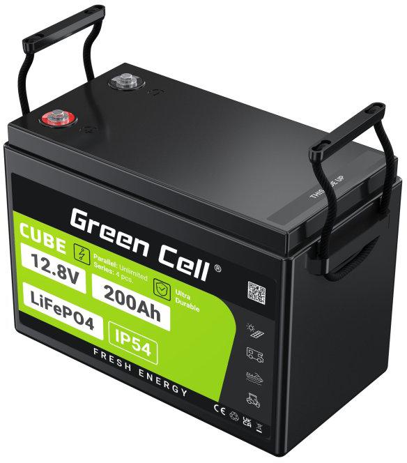 AKUMULATOR LITOWO-ŻELAZOWO-FOSFORANOWY LiFePO4 Green Cell Cube 12.8V 200Ah LFPGC12V200AH - obrazek 6