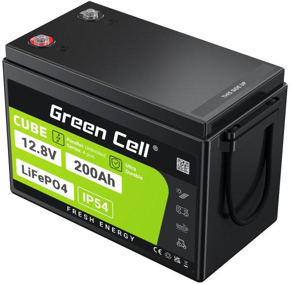 AKUMULATOR LITOWO-ŻELAZOWO-FOSFORANOWY LiFePO4 Green Cell Cube 12.8V 200Ah LFPGC12V200AH - obrazek 5