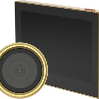 Bezprzewodowy wizjer do drzwi Ezviz HP2 2MP złoty