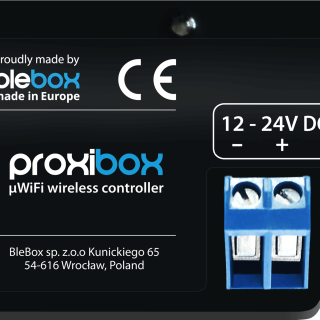 Czujnik zbliżeniowy proxibox z WiFi Blebox