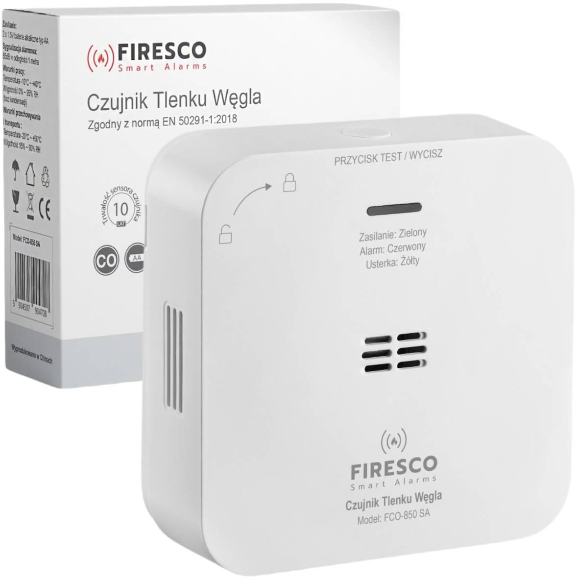 Czujnik czadu Firesco FCO-850 SA 1 Czujnik czadu Firesco FCO-850 SA