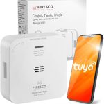 Czujnik czadu Firesco FCO-850 WF z WiFi aplikacja Tuya