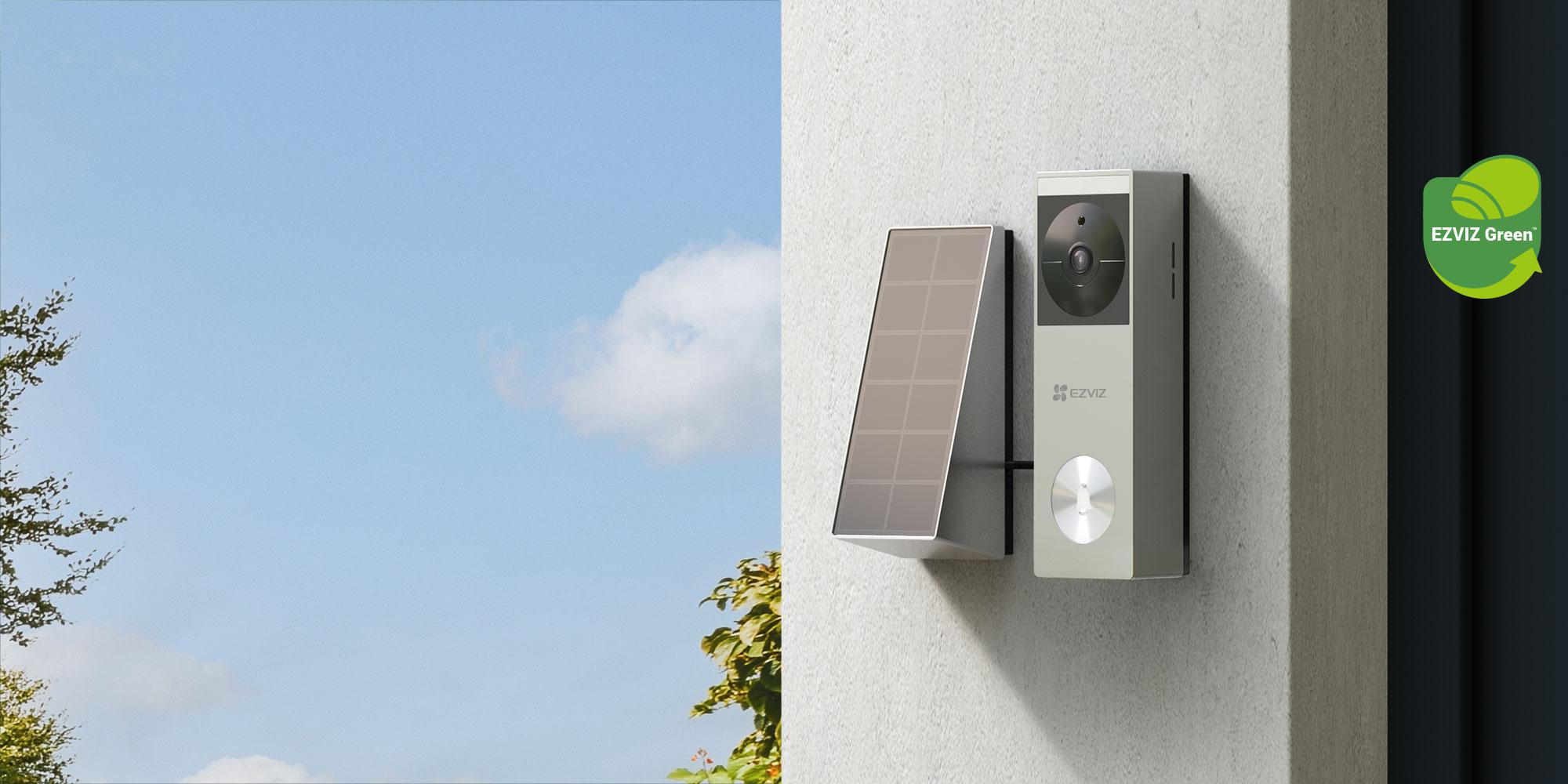 Wideodzwonek Ezviz HP3 Pro 3MPx z panelem solarnym 3 Wideodzwonek Ezviz HP3 Pro 3MPx z panelem solarnym - obrazek 3